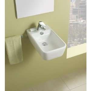  Bissonnet 27090 Emma 9.8 Small Ceramic Bathroom Sink in 