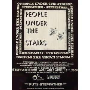    People Under The Stairs Stepfather CD Promo Poster