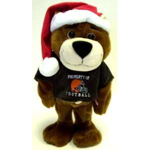  Cleveland Browns NFL Animated Dancing Holiday Bear: Sports 