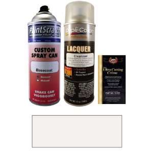   Ibis White Spray Can Paint Kit for 2010 Audi Q7 (LY9C/T9): Automotive