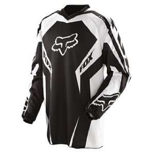  2011 Fox Racing HC Race Youth Jersey   Black   Youth Large 