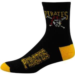   : Pittsburgh Pirates Black Team Color Block Socks: Sports & Outdoors