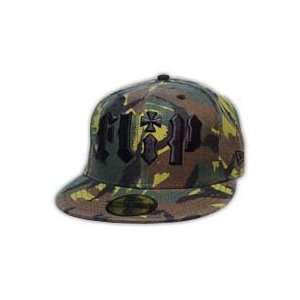    Flip Soldier Camo New Era Hat Size 7 3/4