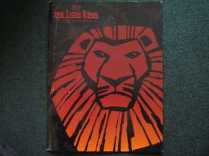 Disney THE LION KING Broadway Musical Program ~ 1997  