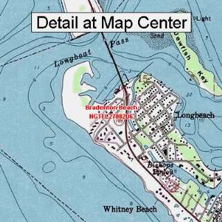   Map   Bradenton Beach, Florida (Folded/Waterproof)