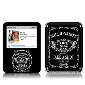  Music Skins MS MILL10030 iPod Nano  3rd Gen  Millionaires 