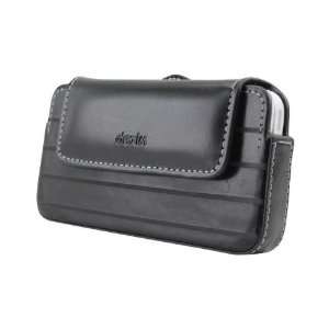  Dexim DLA158 LEP Premium Leather Case for iPhone 4   Black 