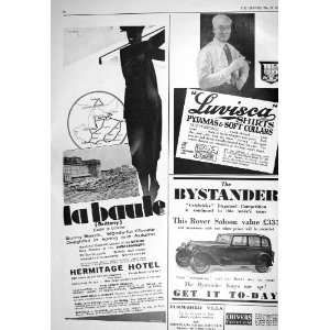  1930 HERMITAGE HOTEL BYSTANDER LUVISCA SHIRTS SWAN EDGAR 