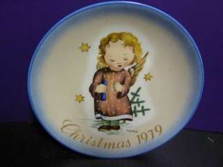 Berta Hummel 1979 STARLIGHT ANGEL Christmas Plate W Ger  