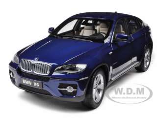 2011 2012 BMW X6 DEEP SEA BLUE 1/18 KYOSHO  