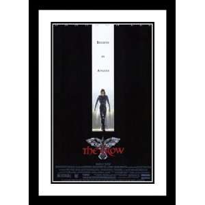 The Crow 20x26 Framed and Double Matted Movie Poster   Style A   1994