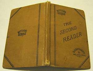   Series THE SECOND READER 1883 Edition ANTIQUE SCHOOL BOOK  