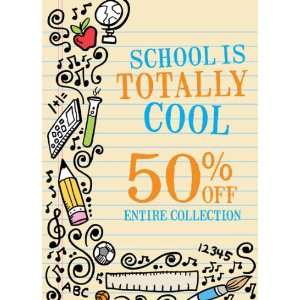  School is Cool Back to School Sign: Office Products