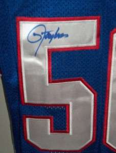 Lawrence Taylor Signed New York Giants Jersey COA Auto  