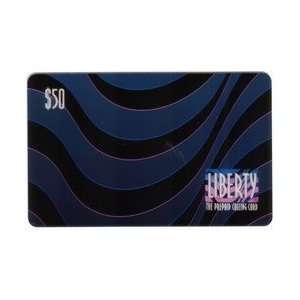   Phone Card $50. Liberty   Wave II (Dark Blue) 