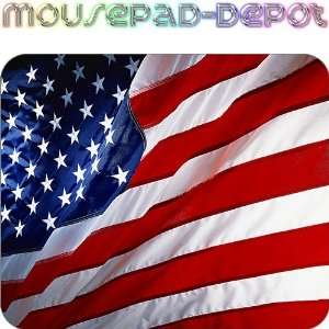 US Flag (Stars & Stripes) Premium Quality Mousepad 7.75 x 9.25