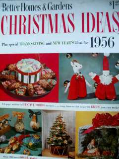 BETTER HOMES & GARDENS MAGAZINE CHRISTMAS IDEAS 1956  