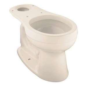   Round Front Toilet Bowl, Less Seat, Innocent Blush: Home Improvement