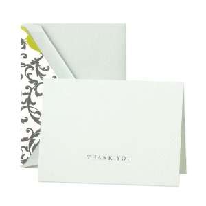   Hand Engraved Aviary Scroll Thank You Notes (CT1174)