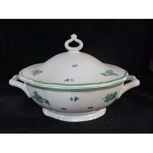   VEGETABLE GRONE BLUME (CHIPPENDALE) 8 7/8 ROUND 