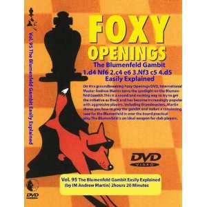  The Blumenfeld Gambit   Foxy Openings DVD Volume 95 