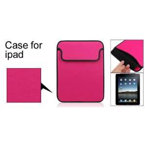   Fuchsia Vertical Nylon Soft Sleeve Bag for Apple iPad Electronics