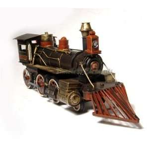   Railroad Locomotive Steam Engine Train Model Display: Home & Kitchen