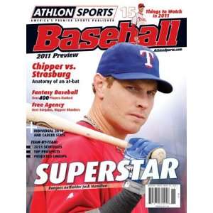   MLB Baseball Preview Magazine  Texas Rangers Cover