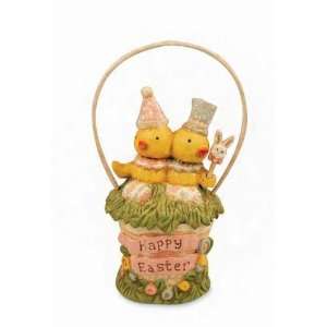 Bethany Lowe Designs Easter 2011, Chicks in Basket Container  
