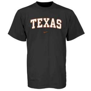  Nike Texas Longhorns Black College Classic T shirt: Sports 