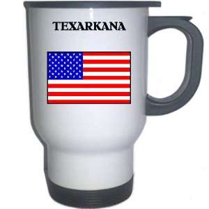  US Flag   Texarkana, Arkansas (AR) White Stainless Steel 