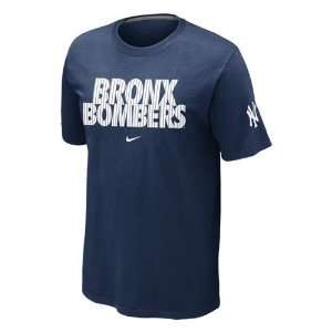  New York Yankees 2012 MLB Local T Shirt (Navy): Sports 