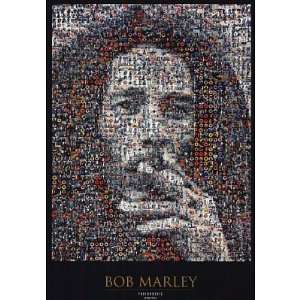  Bob Marley (Mosaic I) Music Poster Print: Home & Kitchen
