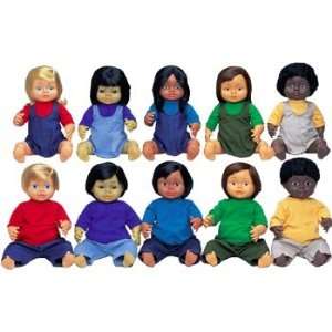    Constructives Multi Ethnic Dolls   Set of 10: Toys & Games
