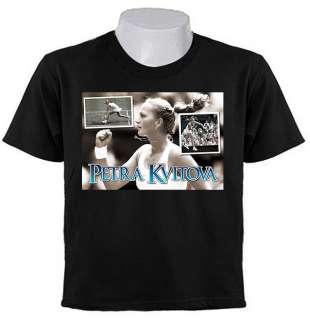 PETRA KVITOVA T SHIRTS #1 TENNIS PLAYER CZECH REPUBLIC TENIS  