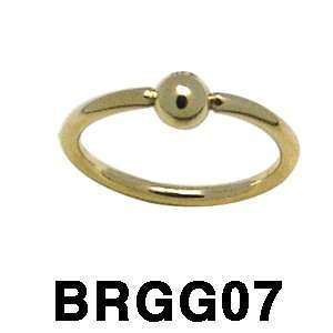  14k Captive Ring Body Jewelry (yellow gold): Jewelry