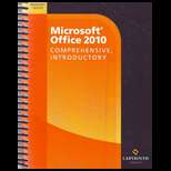 Microsoft Office 2010 Comprehensive, (ISBN10 1591363438; ISBN13 
