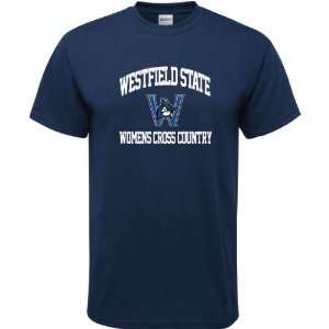   State Owls Navy Womens Cross Country Arch T Shirt