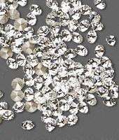 10 Gross 1440 Swarovski Crystal Clear Foil Back Rhinestones PP22 2.8mm 