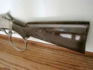 HUBLEY THE RIFLEMAN TOY CAP GUN RIFLE COMPLETE GOOD CONDITION  