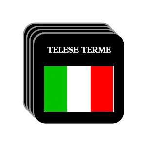  Italy   TELESE TERME Set of 4 Mini Mousepad Coasters 