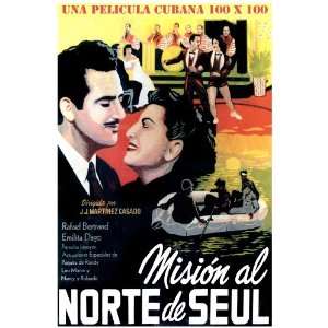 11x 14 Poster.  Mision al norte de Zeul, movie Poster. Decor with 