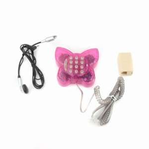   Mini Handsfree Butterfly Phone with Microphone Telephone: Electronics