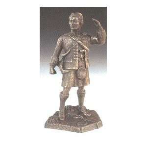  Bronze Bonnie Prince Charlie Sculpture