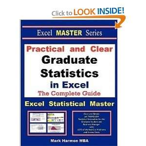  Practical and Clear Graduate Statistics in Excel   The 
