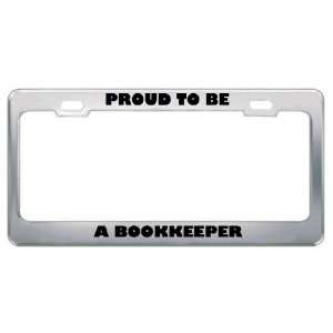  ID Rather Be A Bookkeeper Profession Career License Plate 