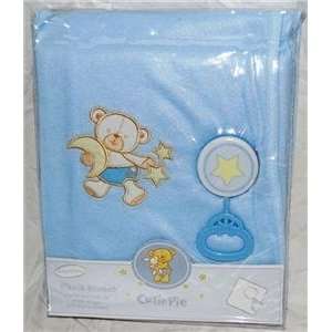  Cutie Pie Teddybear Blanket w/ free rattle Baby