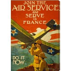  Air Service Recruiting Poster AZV01066 metal painting 