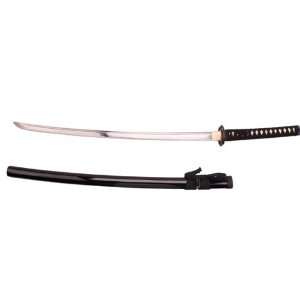  Practical Daimyo Hand Honed Katana   black saya Sports 