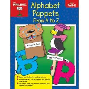 The Education Center TEC61113 Alphabet Puppets From A To Z 